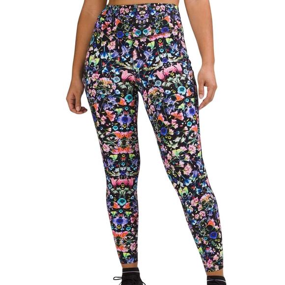 Lululemon Base Pace High Rise Tight 28 Inch Brushed Nulux Women's Size 2 NWT
